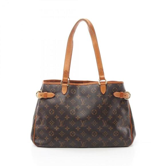LOUIS VUITTON Brown Monogram Leather Shoulder Bag - Picture 1 of 15